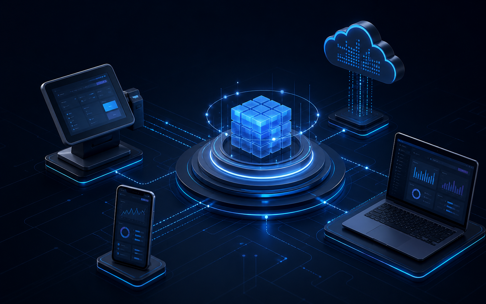 Zybility platform connecting offline devices with cloud services